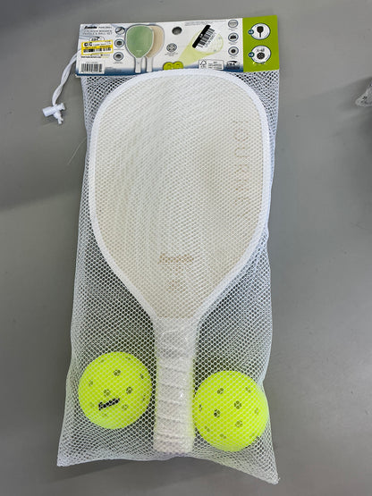 Franklin Pickleball 2 Player Wooden Paddle and Ball Set