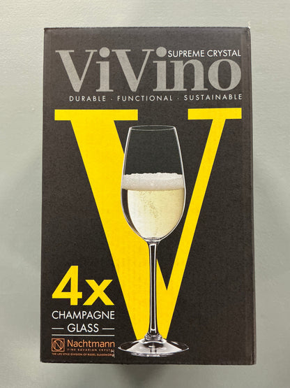 Nachtmann Vivno 4-pc. Champagne Flute