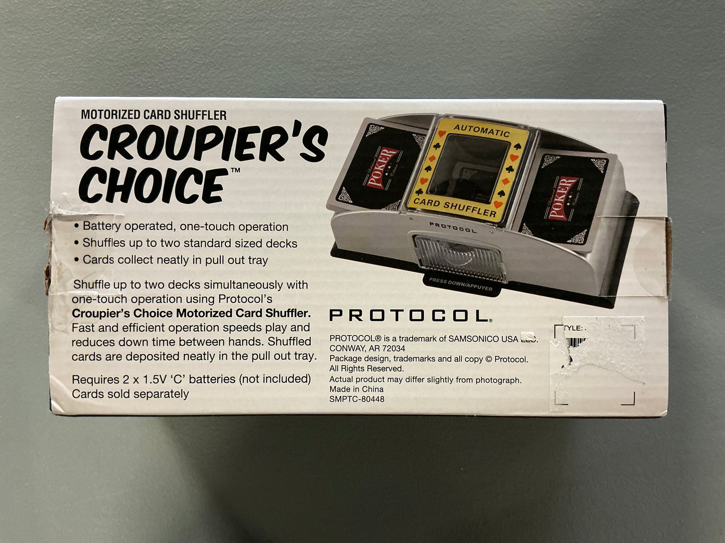 Motorized Card Shuffler - Open Box