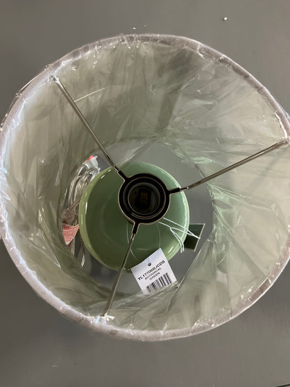Collective Design By Stylecraft Stacked Green Ceramic Table Lamp - Out of Box
