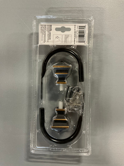 Kenney Holdback Set for Curtains and Drapes, Oil Rubbed Bronze, Set of 2