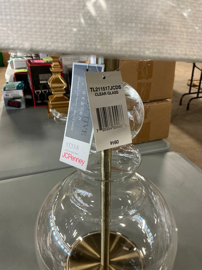 Stylecraft Glass Gourd Table Lamp - Out of Box