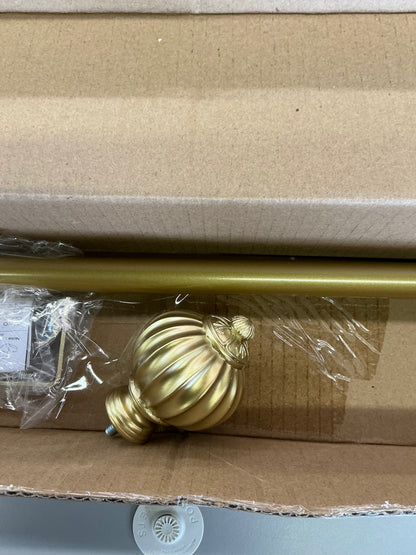Braynon steel adjustable single curtain rod 25 in. - 48 in(clearance)