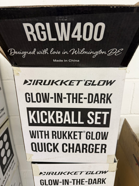 Rukket Glow in the Dark Kickball Set