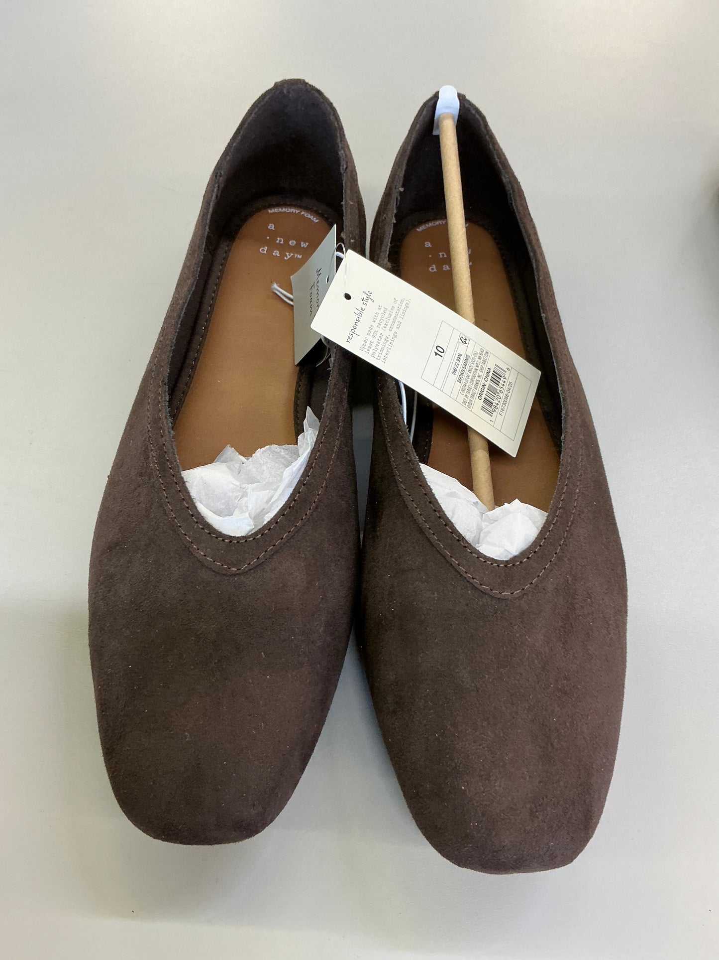 A New Day women's Sammie ballet flats in a brown