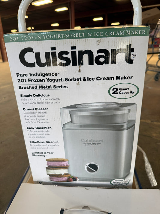 Cuisinart Pure Indulgence Ice Cream Maker - new in box