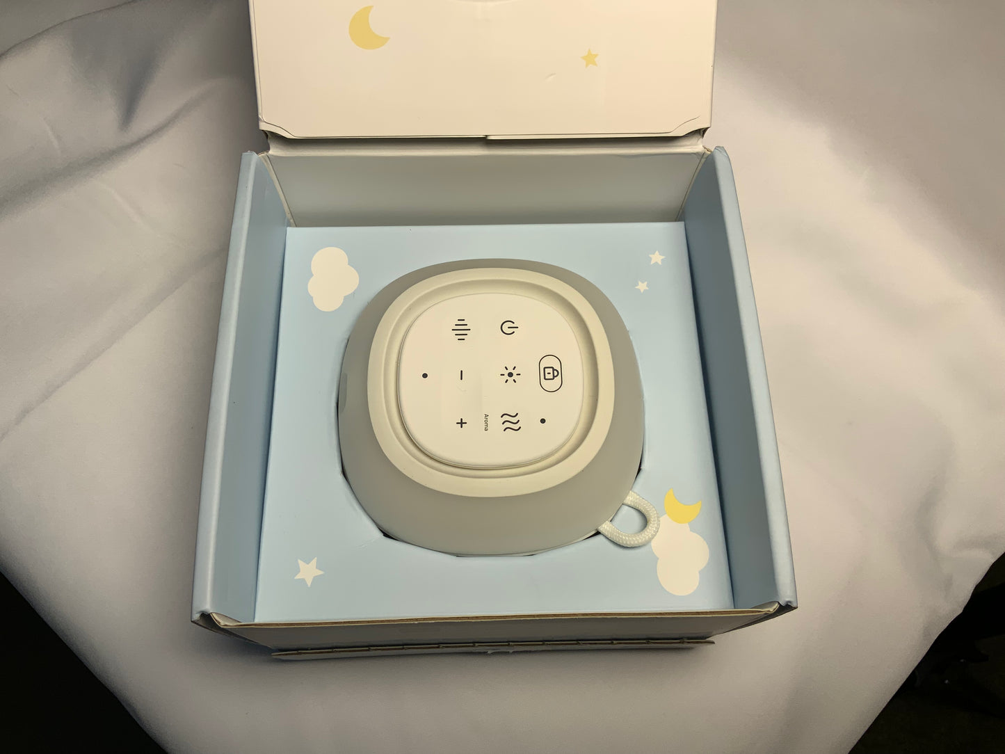 Sleep Soother - 3 in 1 - Sound, Light, Aroma Diffuser Open
