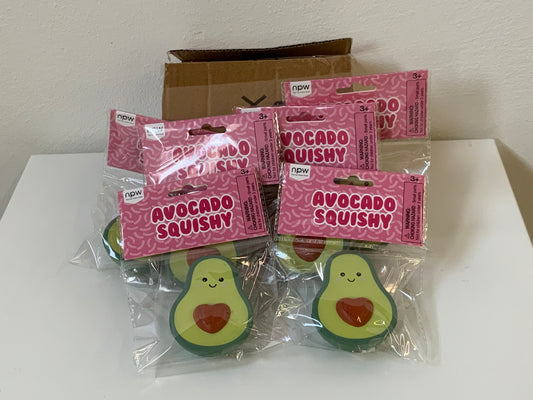 Avocado Squishy Party Pack - 6 pieces