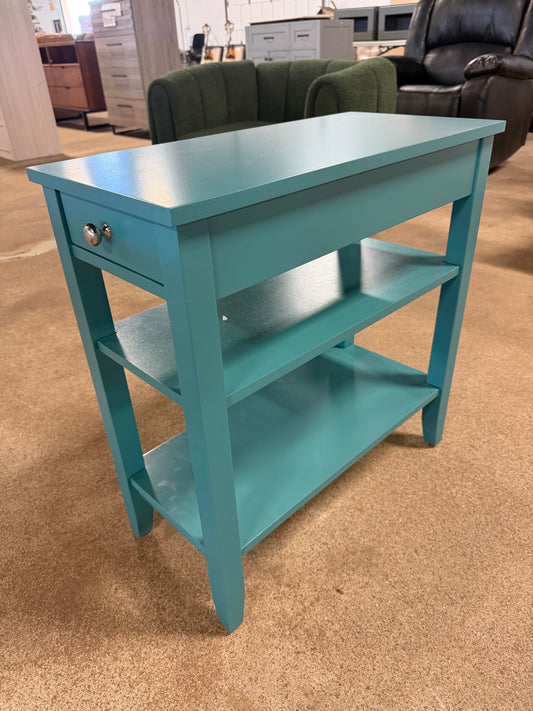 American Heritage 3-Tier End Table with Drawer