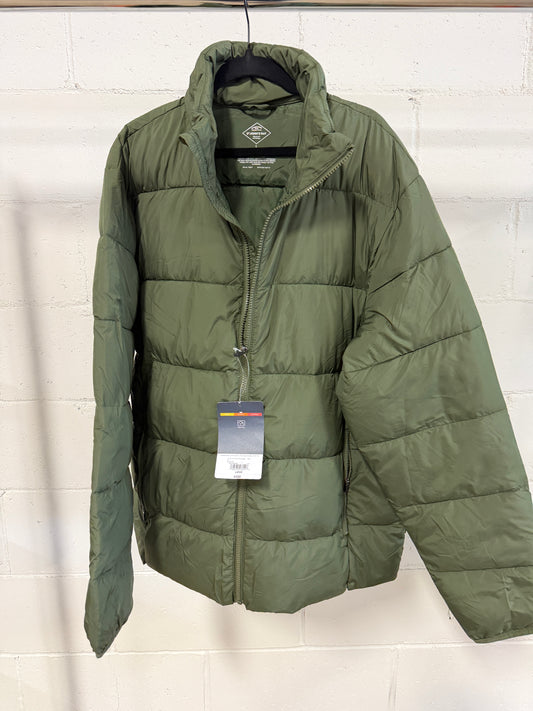Men’s SJB Puff Jacket - Rich Avocado - Size Large