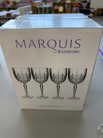 Marquis by Waterford Brady Goblet Set of 4