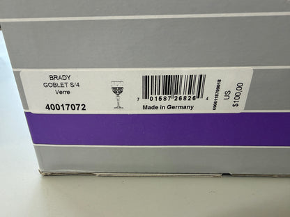 Marquis by Waterford Brady Goblet Set of 4