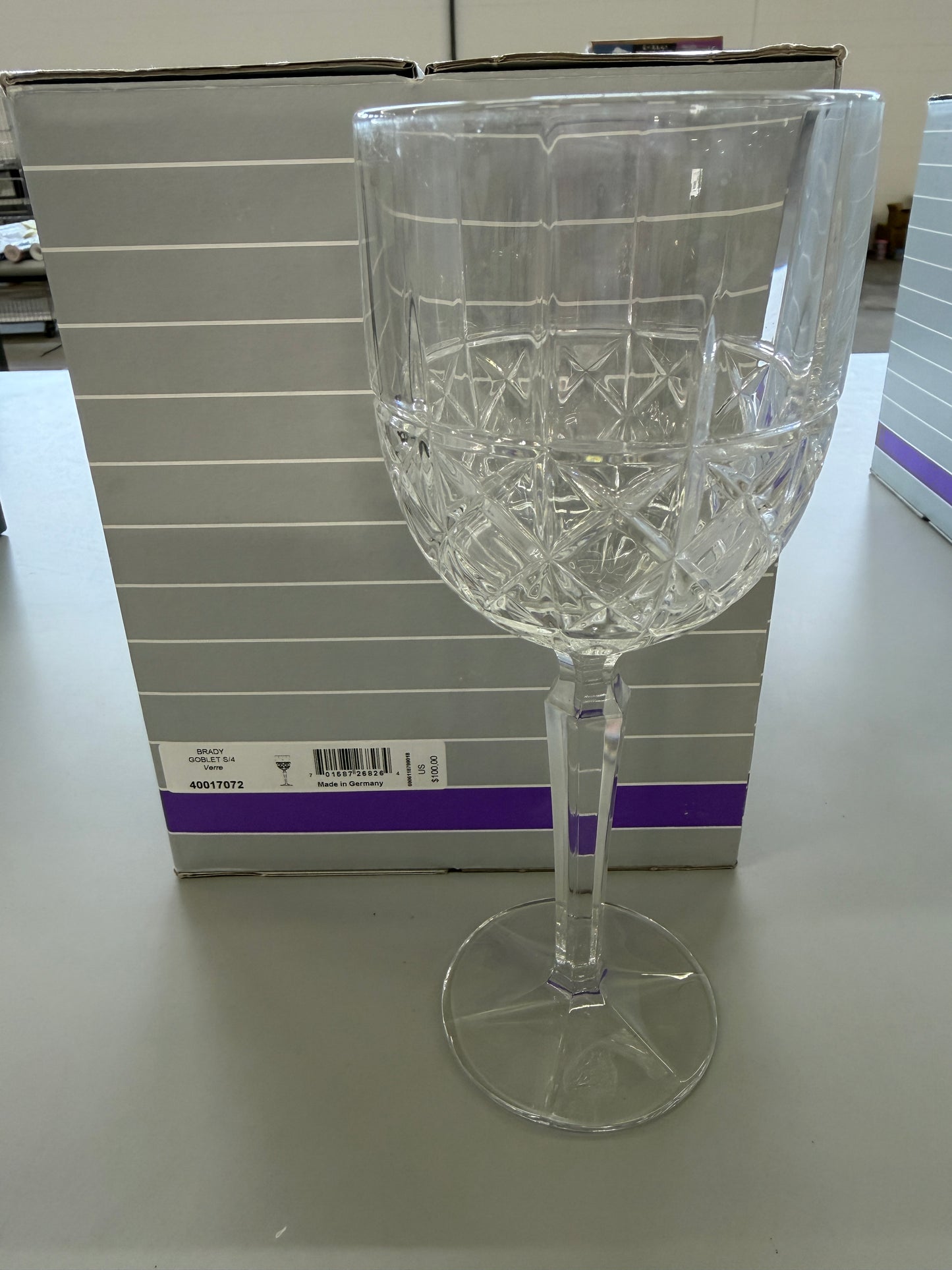 Marquis by Waterford Brady Goblet Set of 4