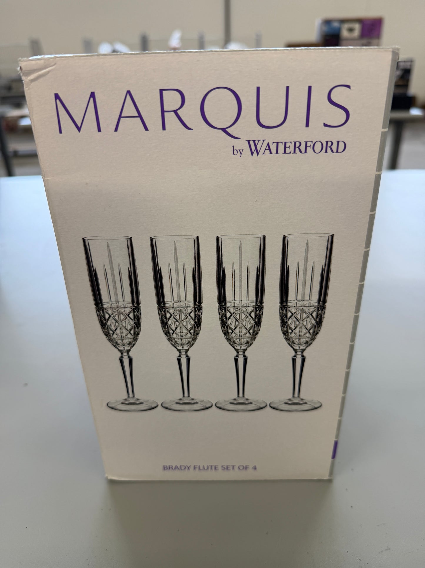 Marquis by Waterford Brady Flute Set of 4
