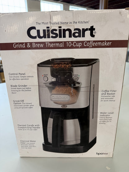 Cuisinart Grind & Brew Thermal 10 Cup Coffeemaker