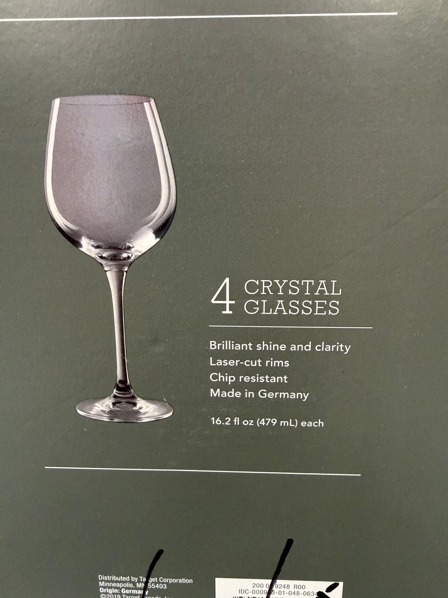 Vienna Crystal White Wine Glasses 16.2oz- Set of 4