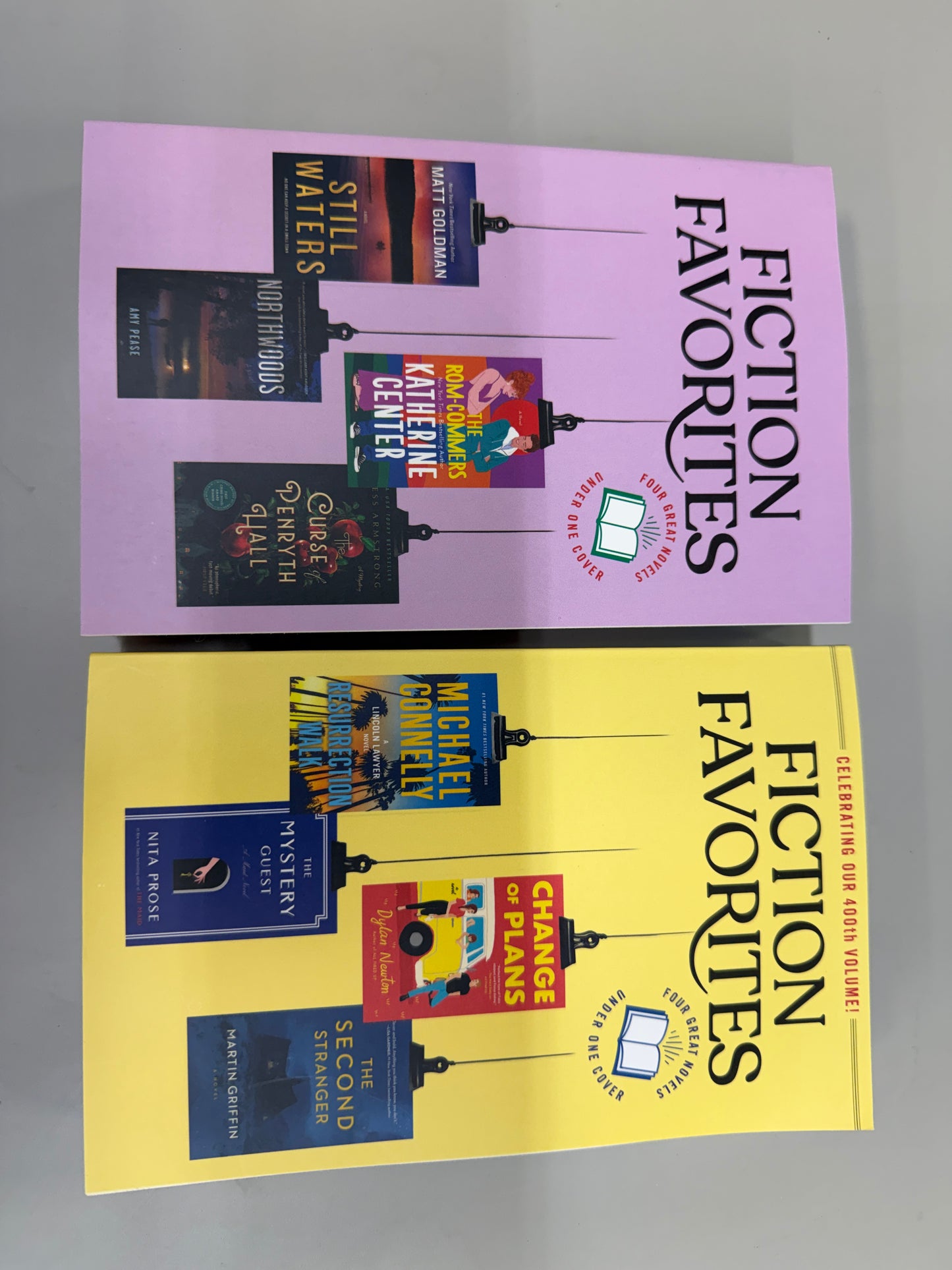 Readers Digest Fiction Favorites 2 Book set