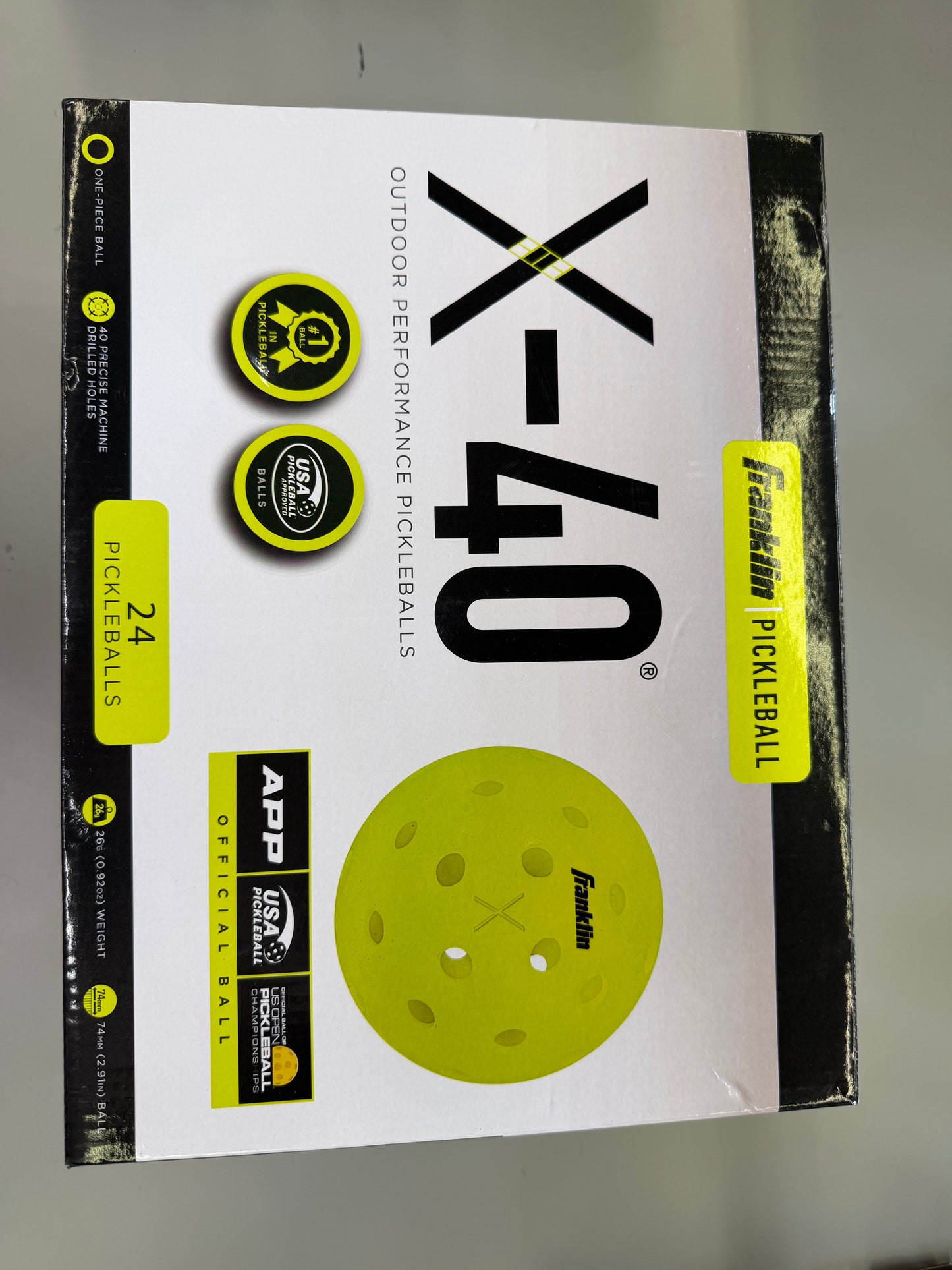 Franklin Outdoor Performance X-40 Pickleball Set - 24 ball pack