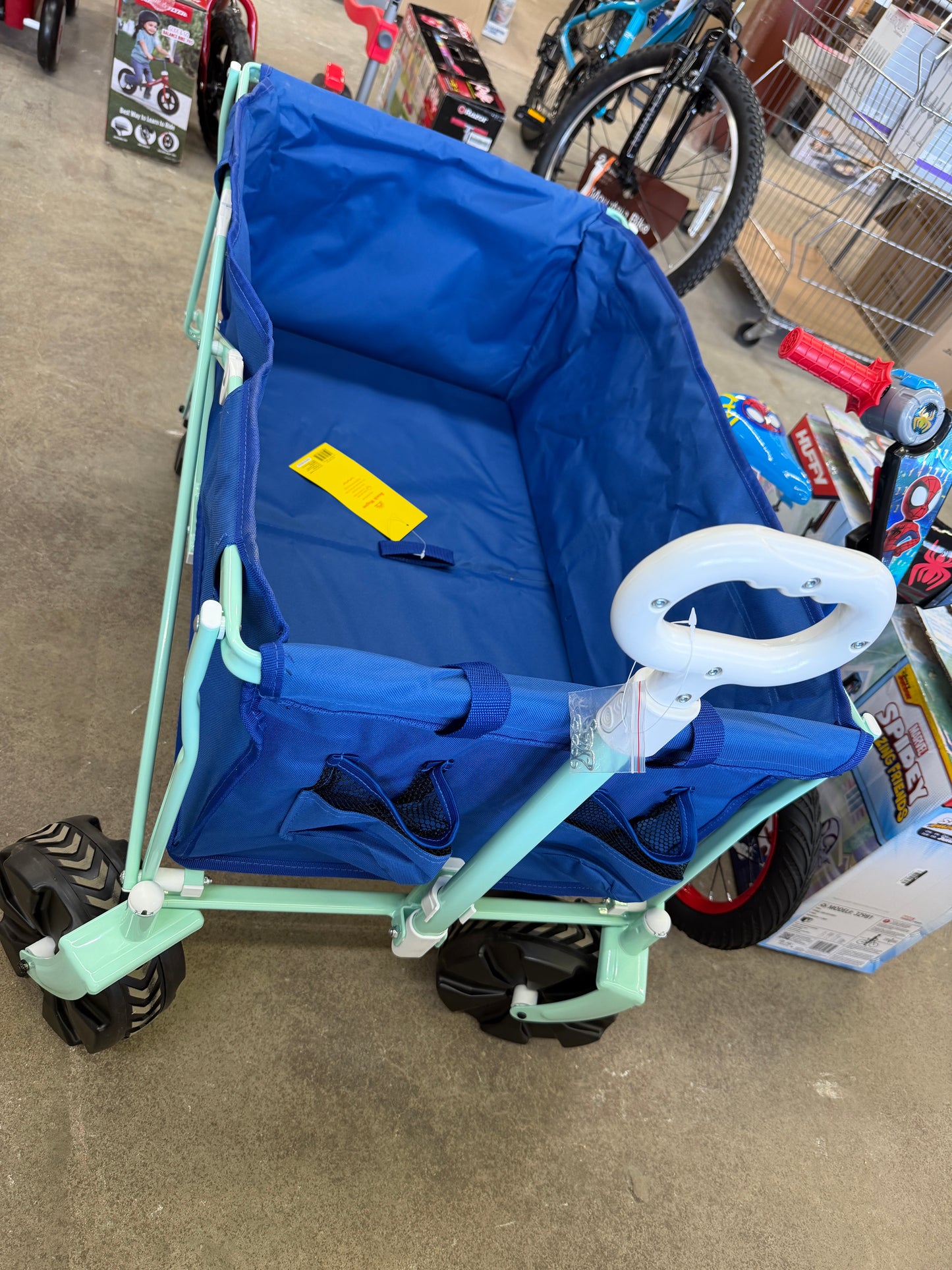 Beach Wagon, Folding, Blue