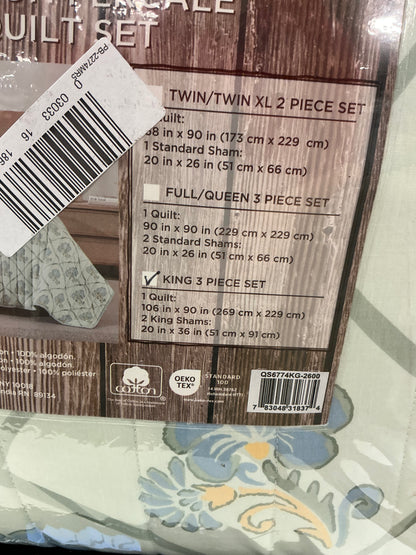 Brooklyn Loom Olivia Easy Care Comforter Set king