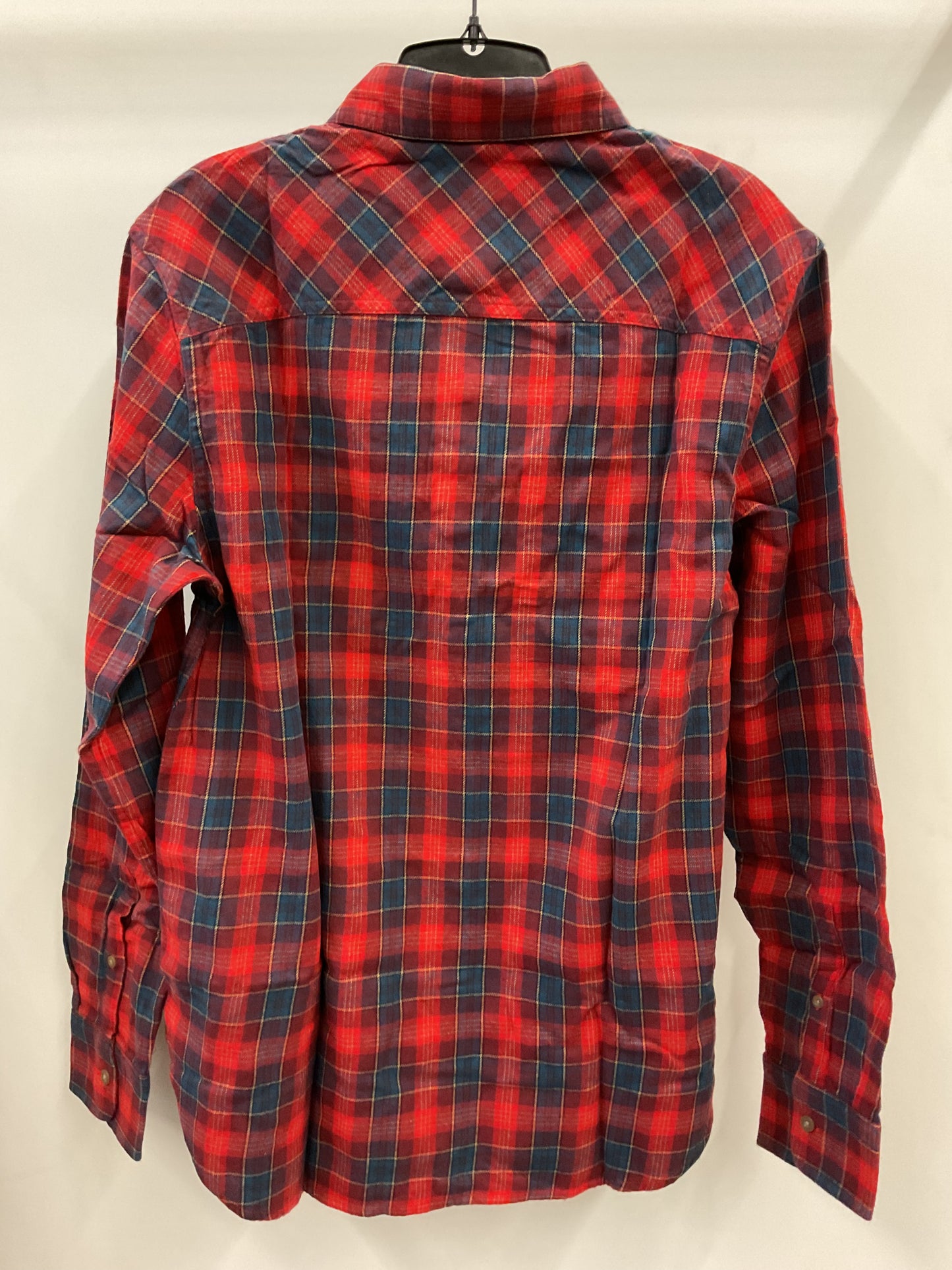 FINAL MARKDOWN! SWIMS CLOUDVEIL Flannel Shirt Currant Red (Size Variation) 100% Cotton, Men
