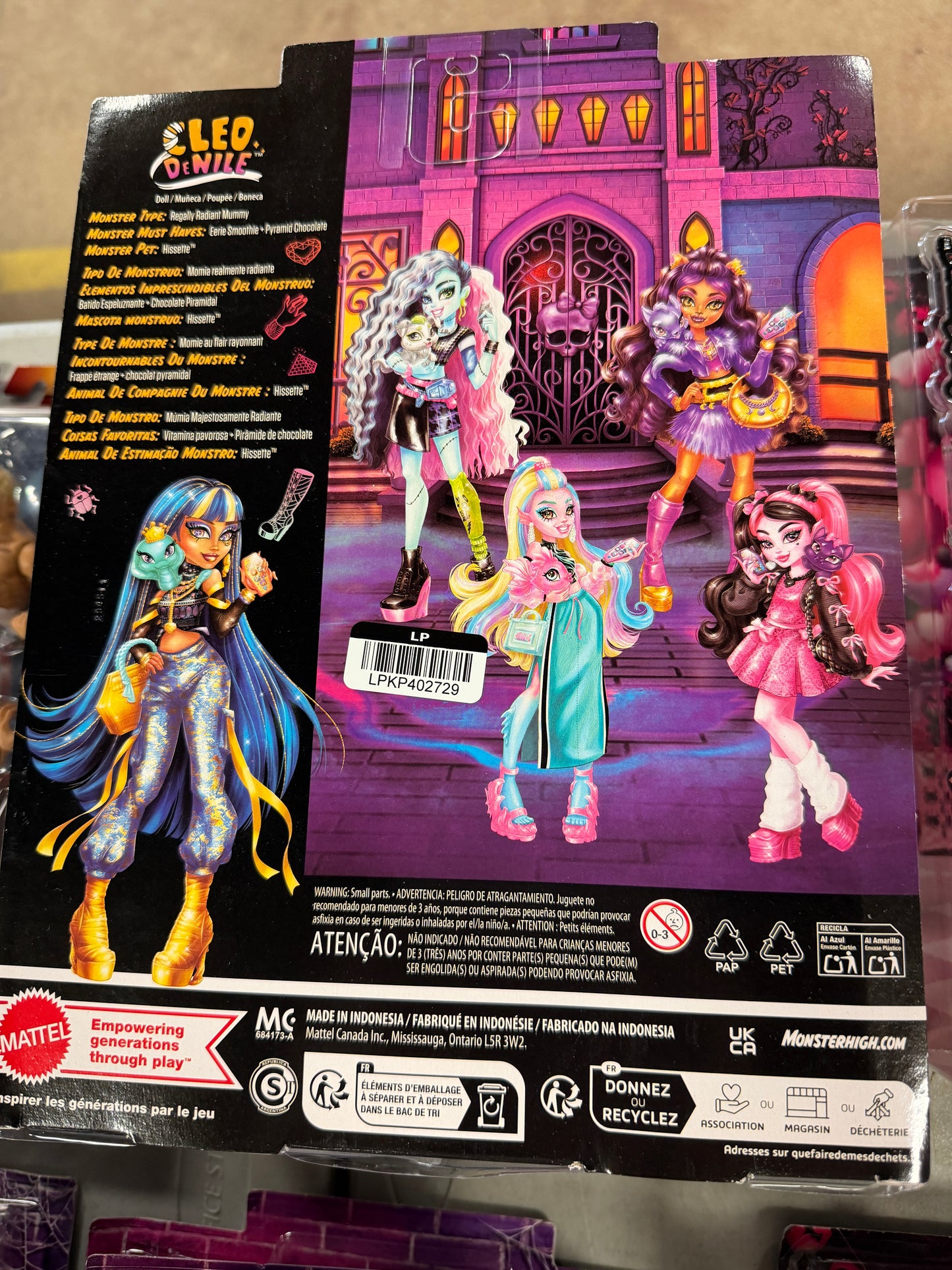 Monster High Doll- Cleo Denile