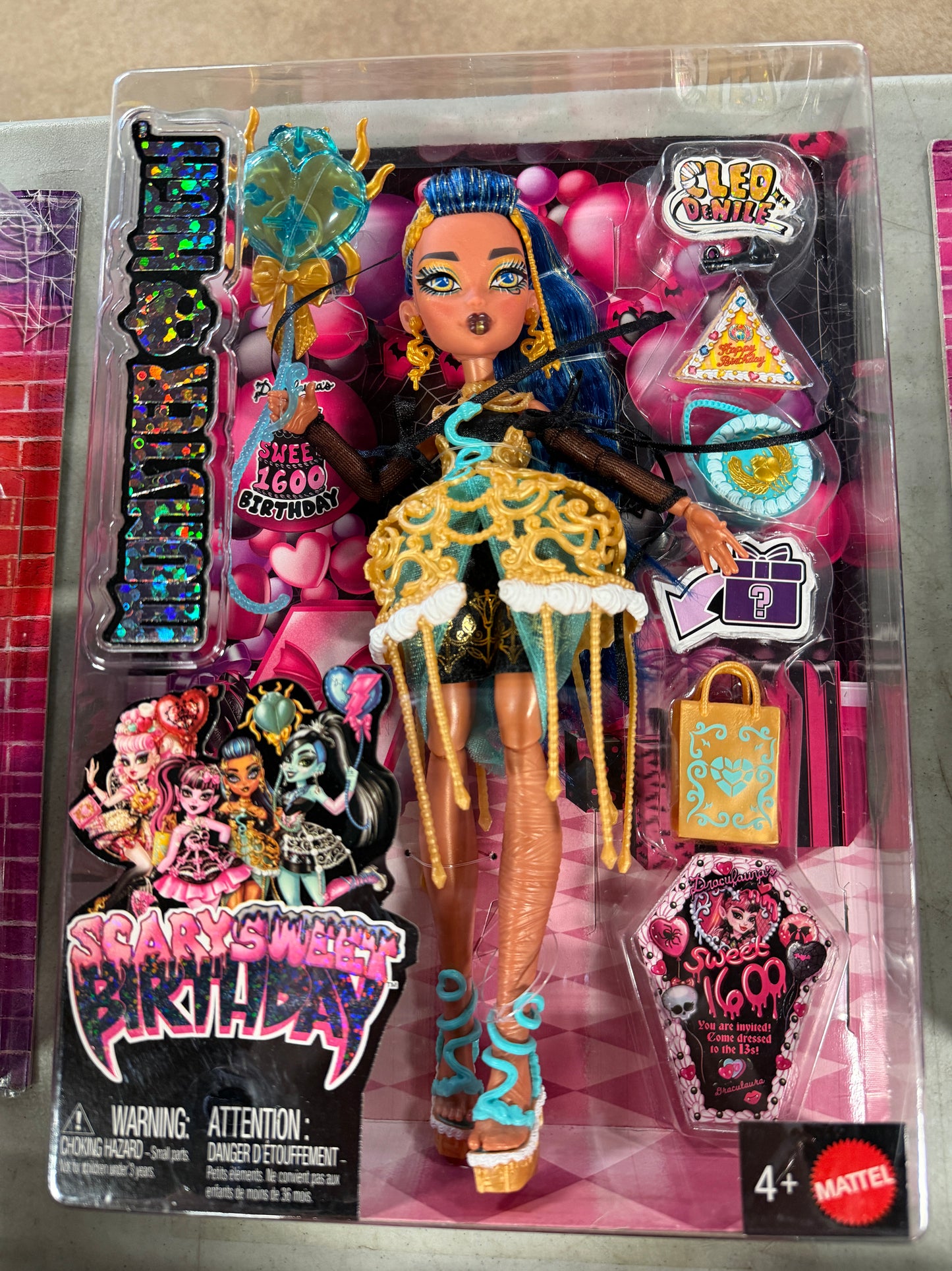 Monster High Doll - Scary Sweet Birthday Cleo Denile