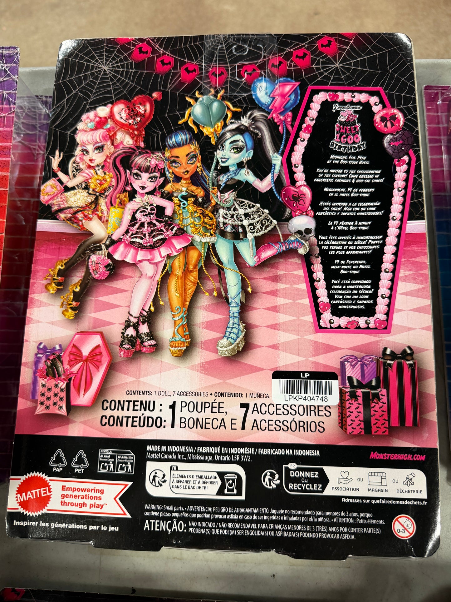 Monster High Doll - Scary Sweet Birthday Cleo Denile