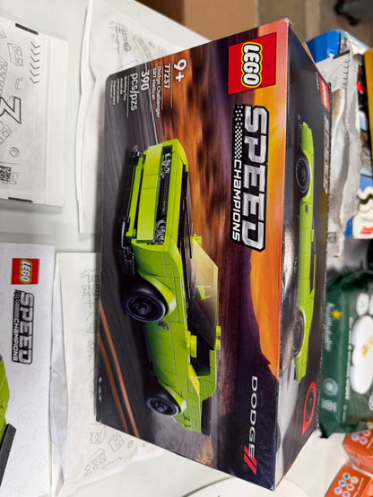 Open Box Lego - Dodge Speed Champions