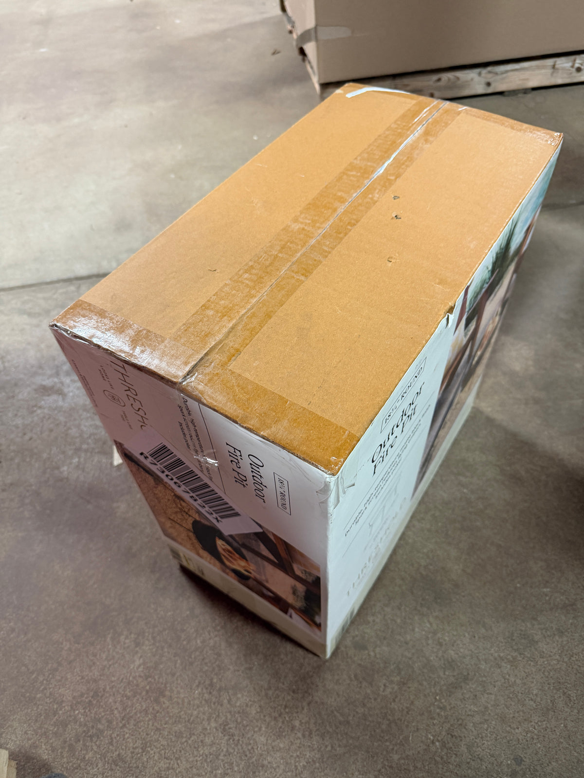 Outdoor Fire Pit 18 3/4in Round