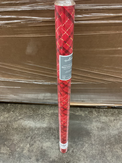 Christmas Roll Wrap Plaid (35 sq ft)