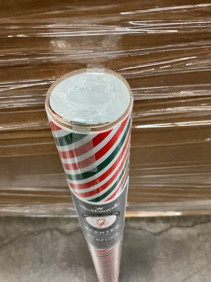 Christmas Roll Wrap Scented Peppermint (20 sq ft)