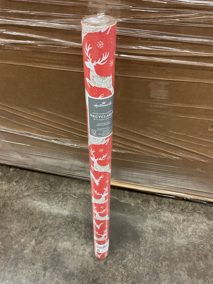 Christmas Roll Wrap Deer (22.5 sq ft)