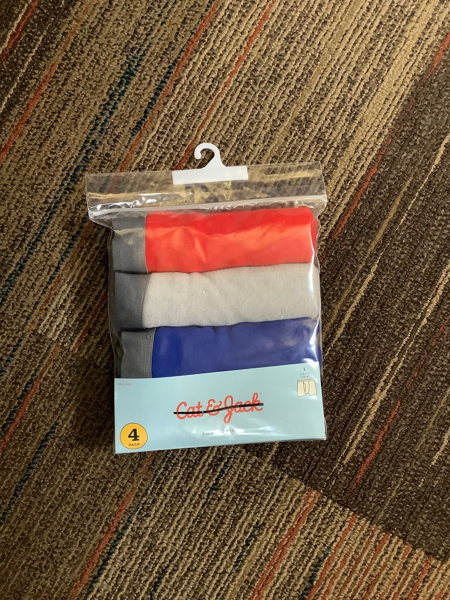 (CLEARANCE) 4 Pk Boxer Briefs - Youth Size Variation