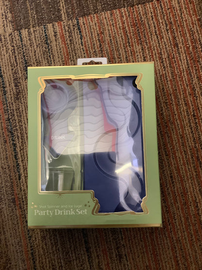 (Clearance )Shot Spinner and Ice Luge Party Drink Set