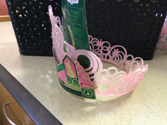 Kids Halloween Accessories- Wicked - Crown - One size - Pink
