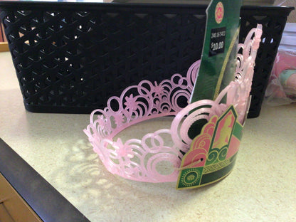 Kids Halloween Accessories- Wicked - Crown - One size - Pink
