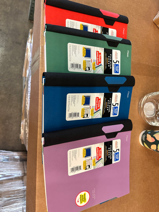 CASE PACK - Notebooks - 4pc