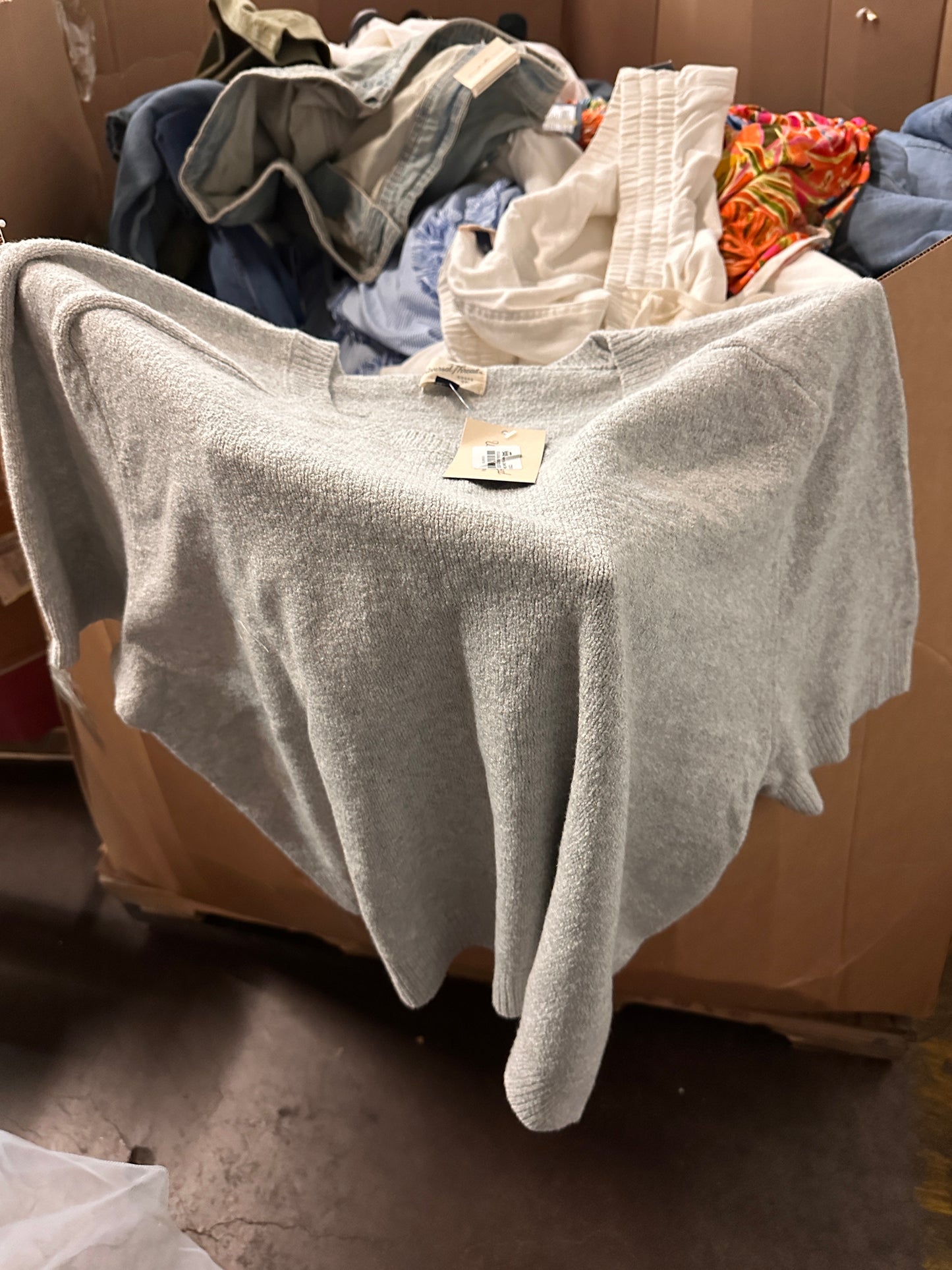 Bulk Pallet • Women’s & Men’s PLUS Sizing Apparel Gaylord - 325 pieces - As Is No Returns