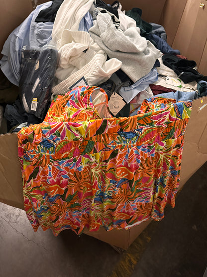 Bulk Pallet • Women’s & Men’s PLUS Sizing Apparel Gaylord - 325 pieces - As Is No Returns