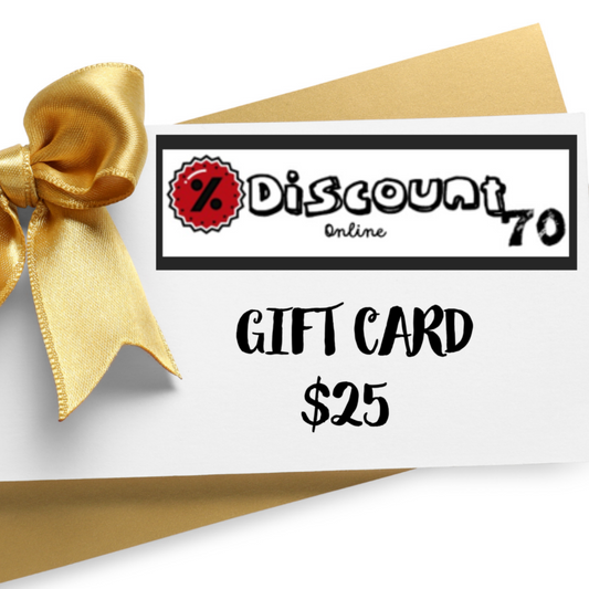 Discount 70 Gift Card