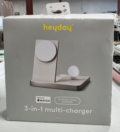 3 in 1 Charger for iPhone Watch and AirPods - heyday™ White