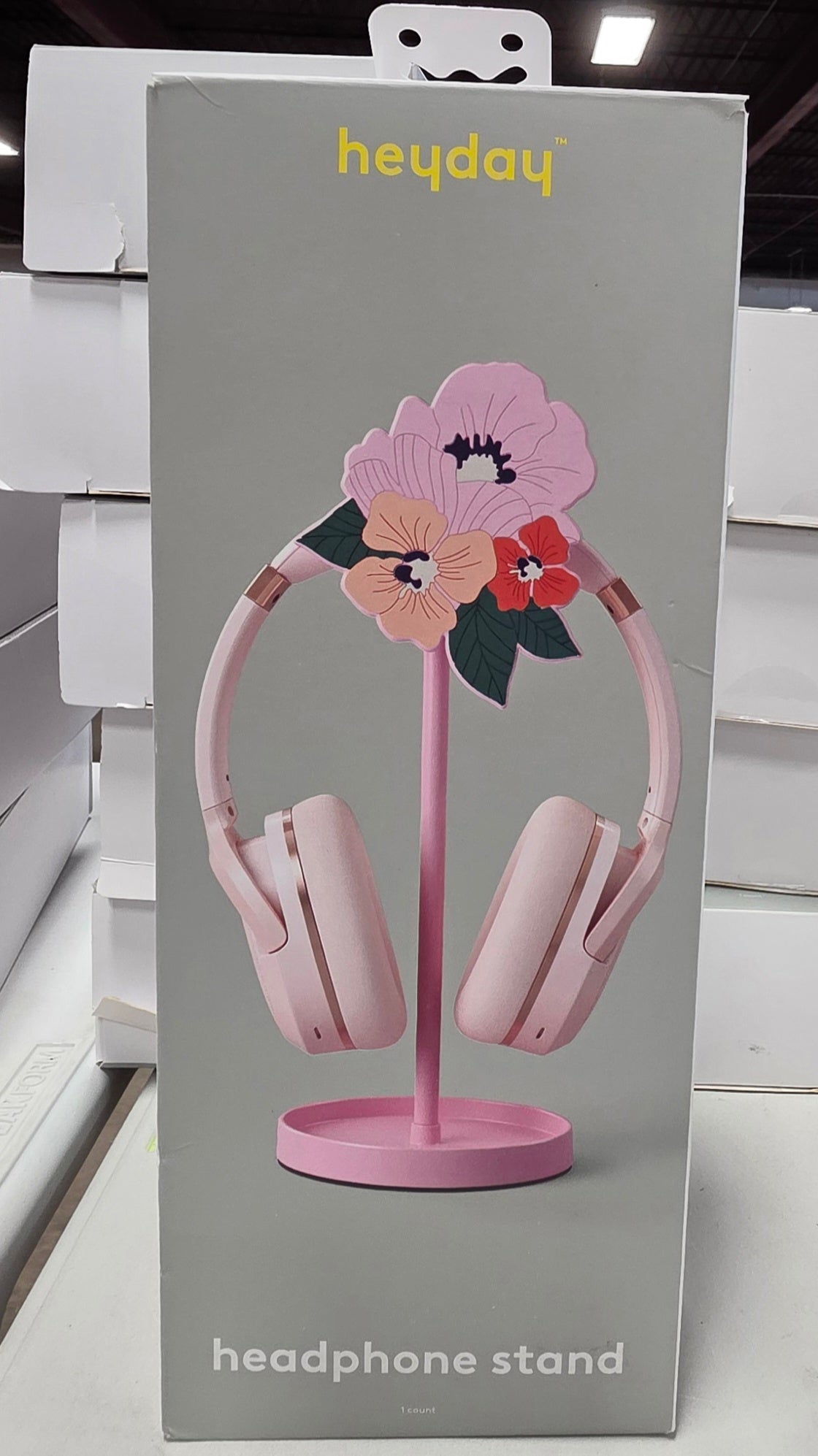 Headphone Stand Flowers heyday