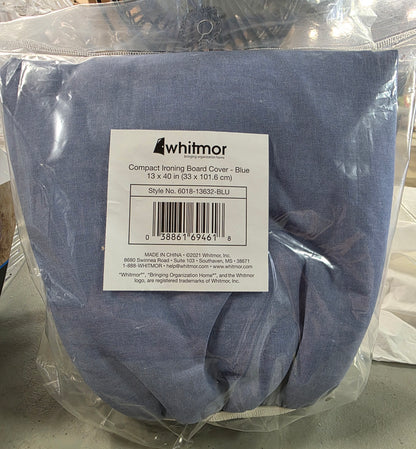 Whtmor -BLUE Compact Ironing Board Cover 13" x 40"