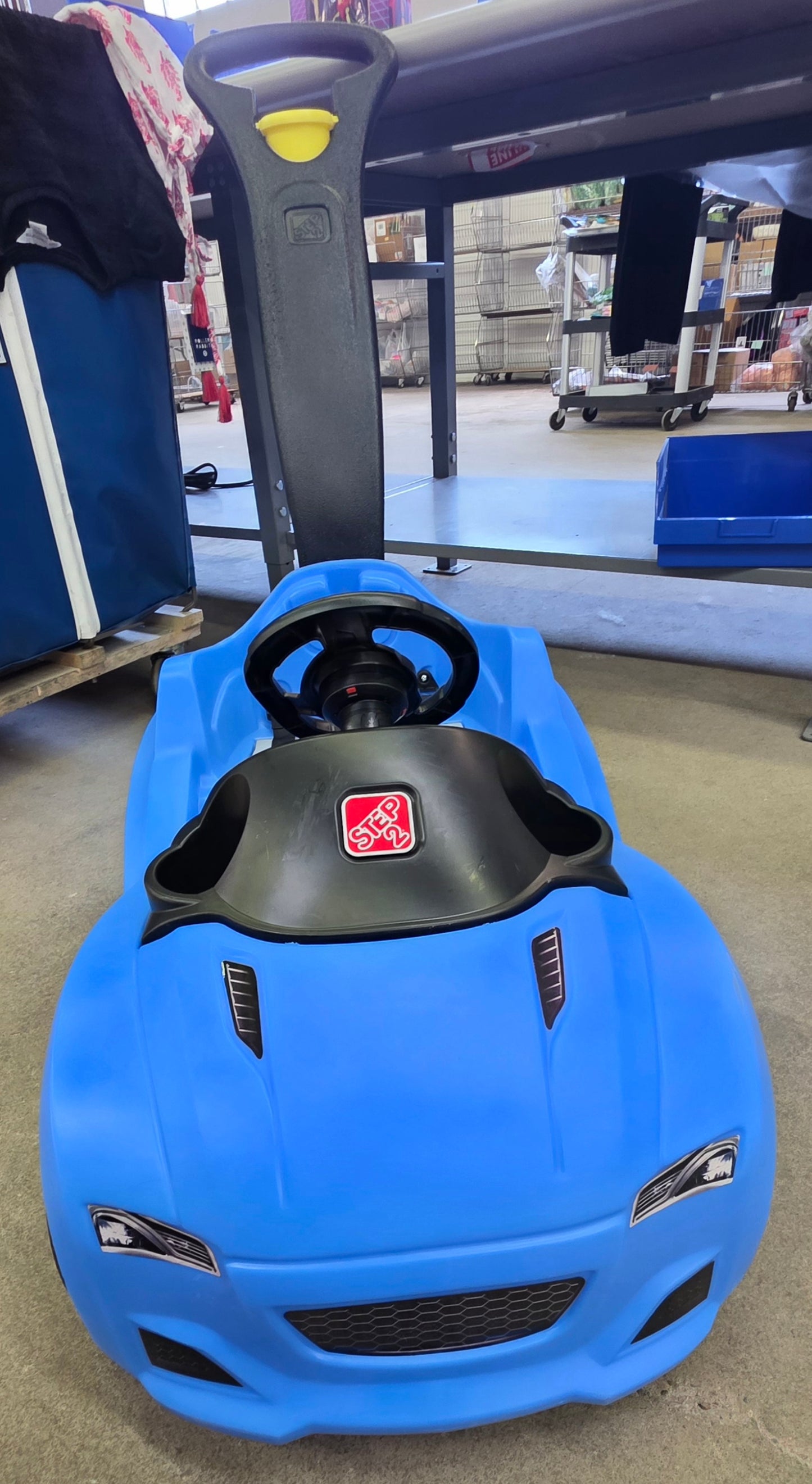 Step2 Whisper Ride Cruiser - Blue: Push Riding Toy for Ages 1.5-4, 50 lb Capacity PICKUP ONLY