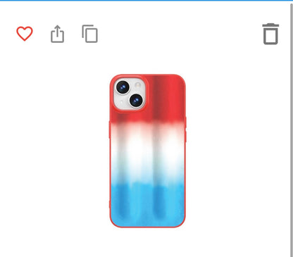 Popsicle phone case