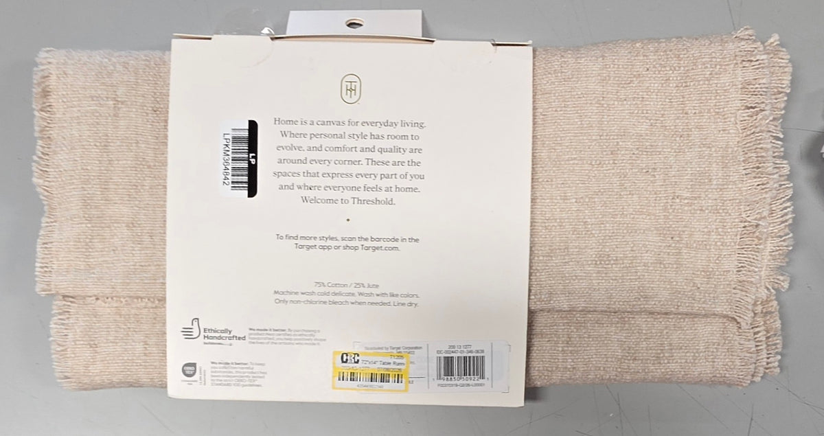 14x72" Table Runner Woven Natural - Threshold™