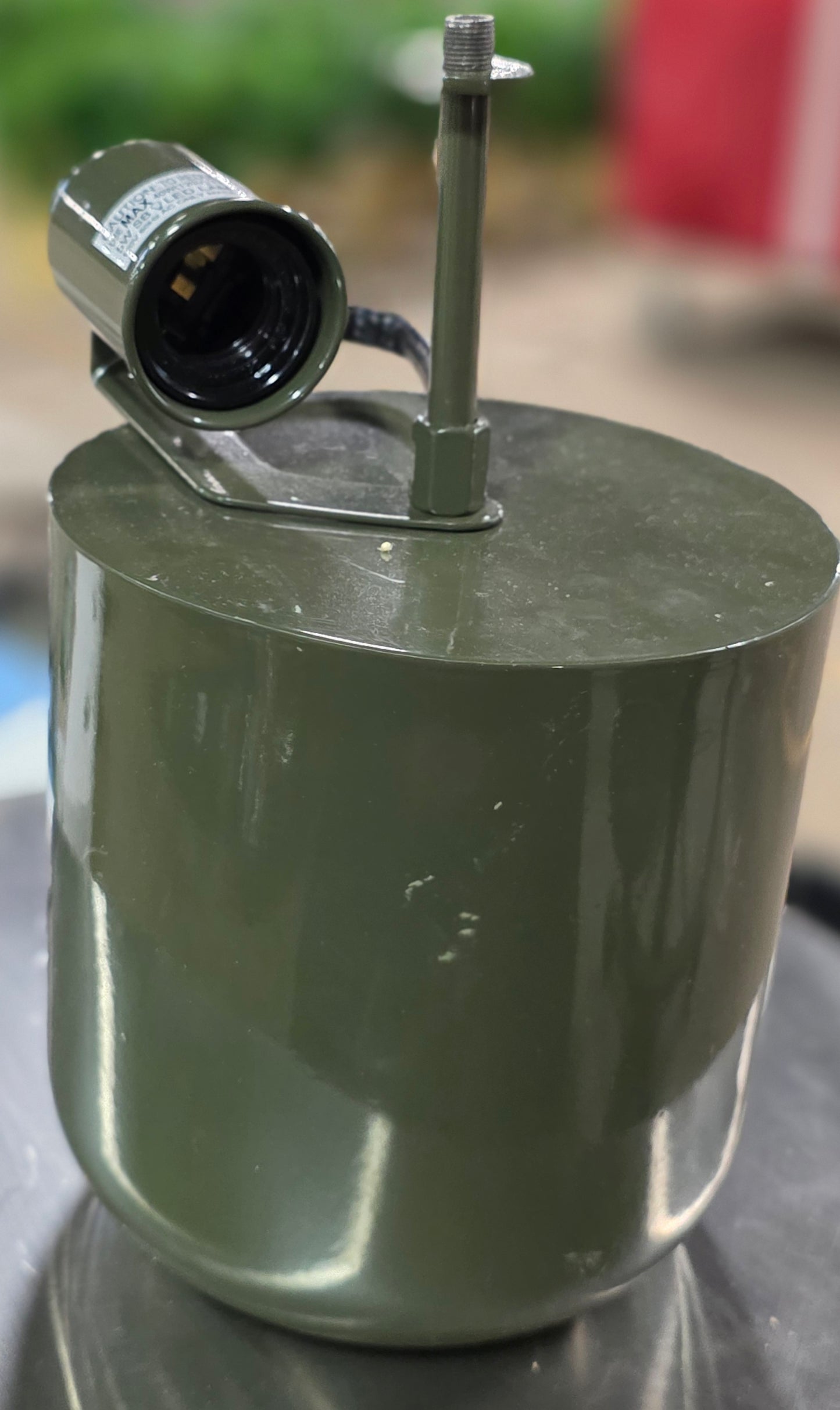 Touch Sensor Table Lamp Green - Threshold™AS-IS