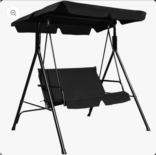 2 Person Porch Swing with Canopy PICKUP ONLY