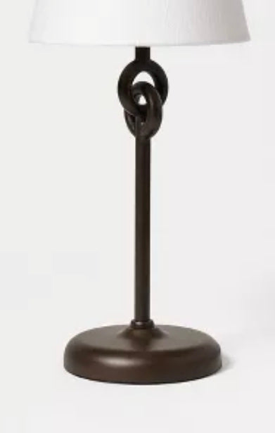 Metal Ring Table Lamp Black - Threshold™ designed with Studio McGee AS-IS